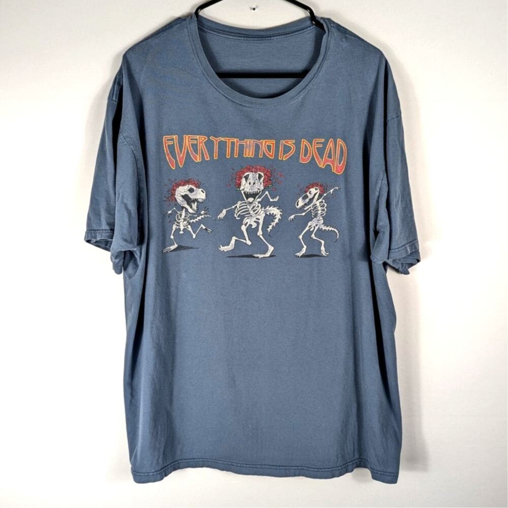 Everything Is Dead Greatful Dead T-shirt - Stanley Mouse Collectors Item!
